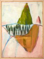 No name. Acryl and pastel on canvas, 33 x 41 cm, 1996