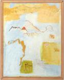 Negev I. Acryl and pencil on canvas, 22 x 28 cm, 1998. Private collection, Serbia