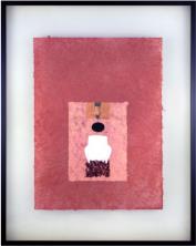 Even if I Fell Over Backwards. Series Body. Handmade paper, photo, paper, 79 x 99 cm, 2011