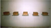 Exhibition image, light boxes. Cultural Center Belgrade Gallery, Belgrade, Serbia, 2004