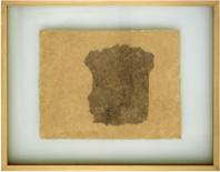 Fear. Handmade paper, 70 x 55 cm, 2004